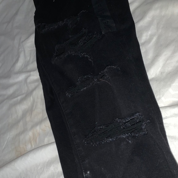 Black ripped jeans - Picture 3 of 3